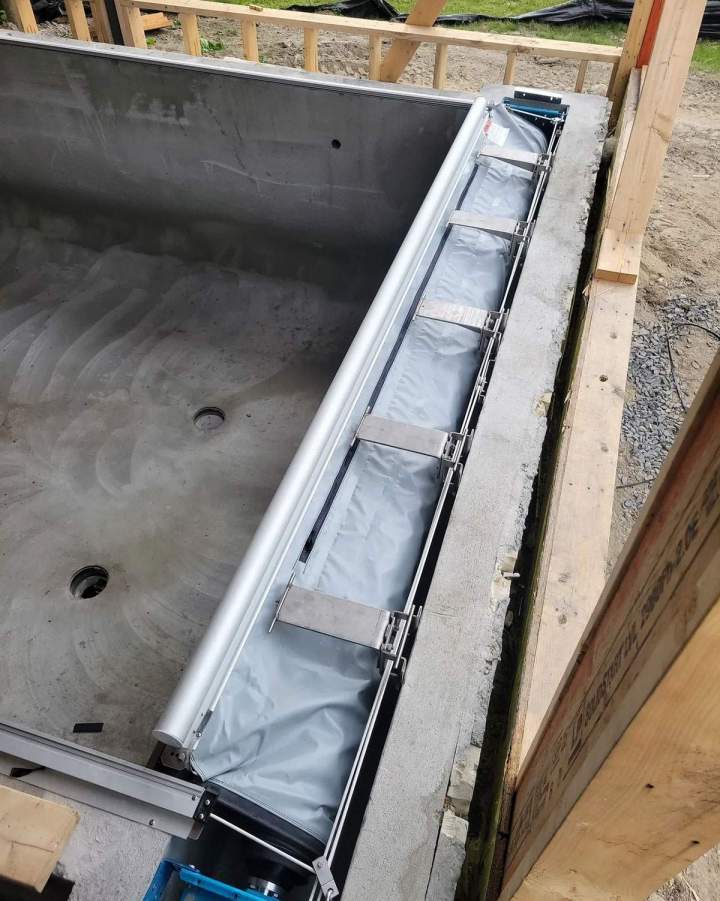 Installation de couverture de sécurité hivernale Montréal